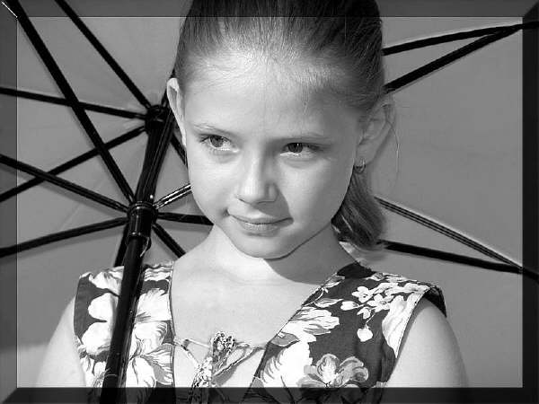 mit Schirm und Charme